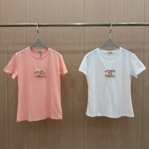 CHANEL Embellished Logo T-Shirt