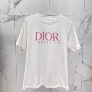DIOR Embroidered Signature Tee