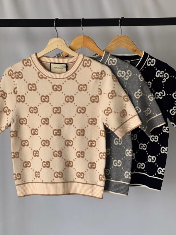 GUCCI Jacquard-Knit Wool-Bouclé Sweater GUCCI Jacquard-Knit Wool-Bouclé Sweater