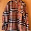 BURBERRY Regular Fit Check Cotton Shirt