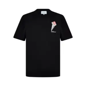 CASABLANCA Leaning Column graphic-print organic-cotton jersey T-shirt