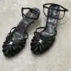 CELINE Triomphe Buckle Sandal