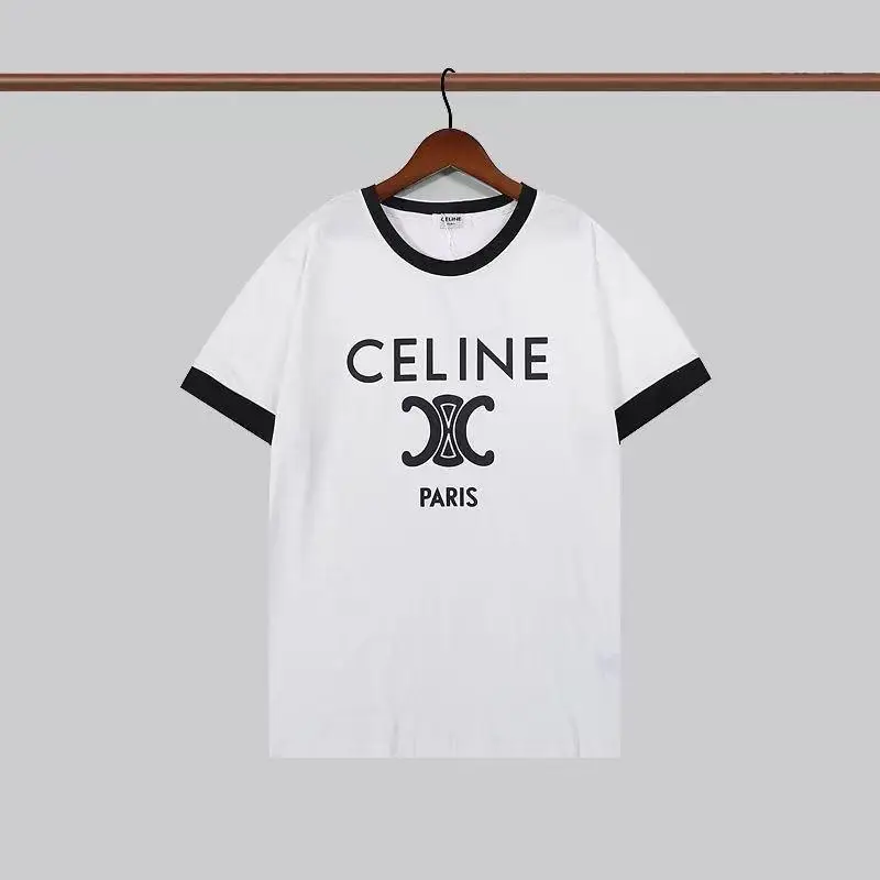 CELINE Letter Print T-Shirt CELINE Letter Print T-Shirt