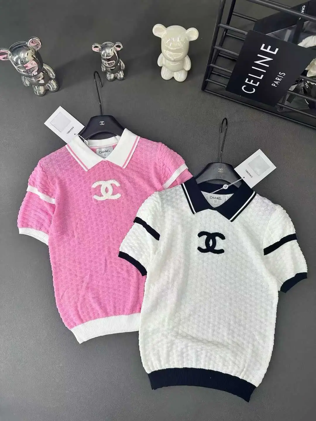 CHANEL-Style Quilted Blouse CHANEL-Style Quilted Blouse