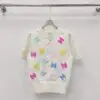 CHANEL Iconic Logo Cashmere Silk Sweater