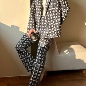 DIOR Pretzel Printed Co-Ord Set