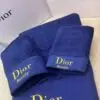 DIOR Embroidered Bath Towel