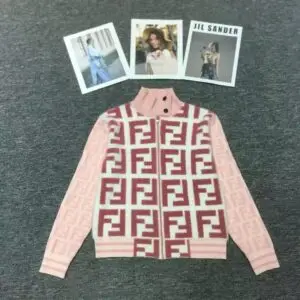 FENDI FF Logo Cardigan