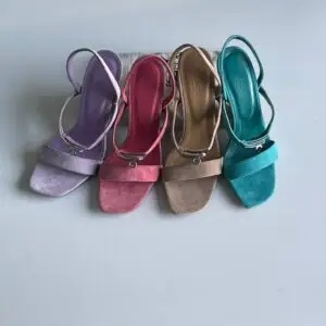 HERMES Leather Sandals