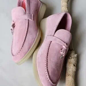 LORO PIANA Suede Loafers