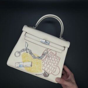 Hermès Kelly In and Out da Swift Bag