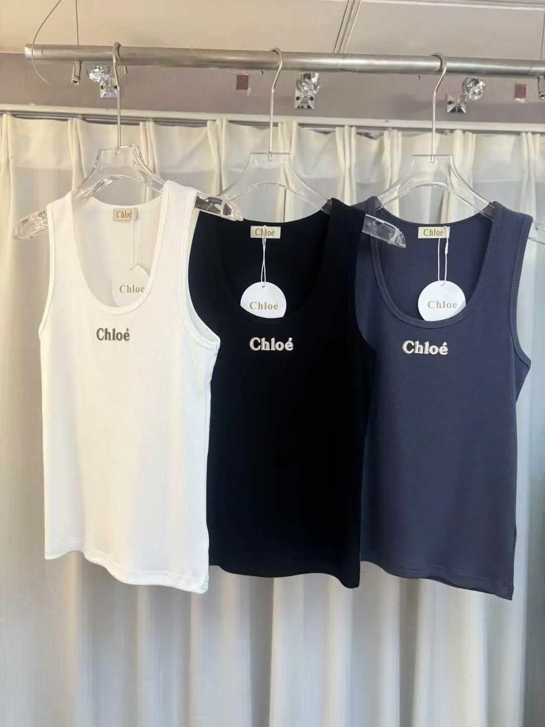 CHANEL-Inspired Jersey Tank Top CHANEL-Inspired Jersey Tank Top