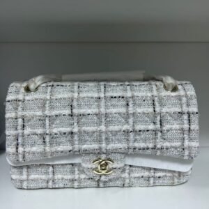 CHANEL Tweed Classic Flap Bag