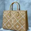 Louis Vuitton On The Go PM Bicolor Empreinte Tote