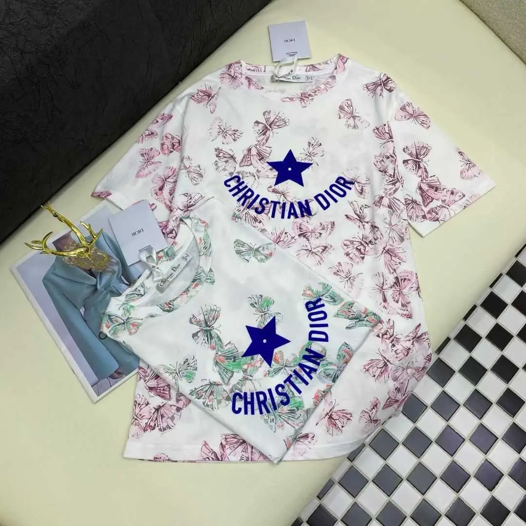 DIOR Super Master Quality Printed T-Shirt DIOR Super Master Quality Printed T-Shirt