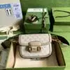 GUCCI Leather Crossbody Bag