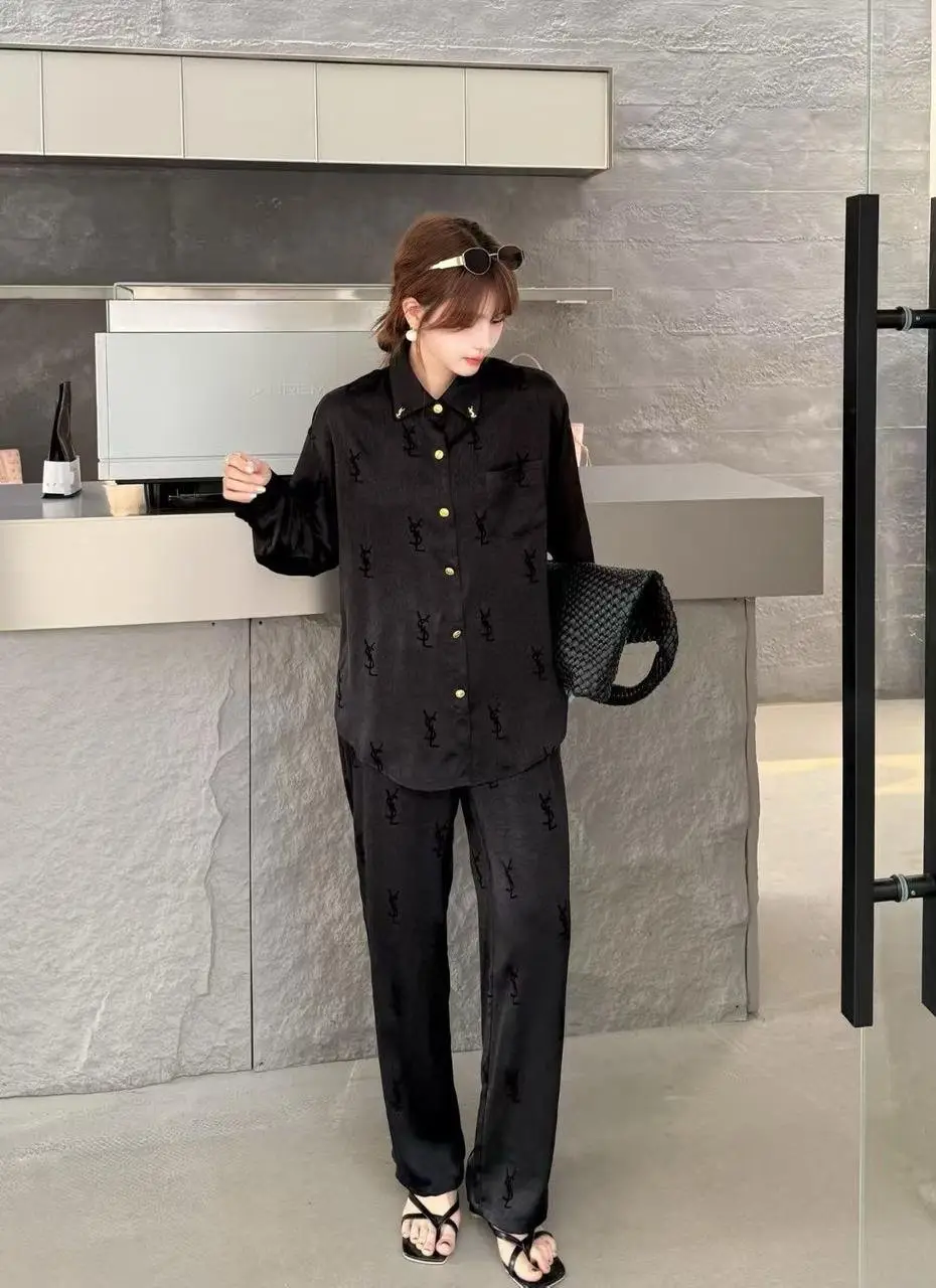 YSL Full Sleeve Night Suit YSL Full Sleeve Night Suit