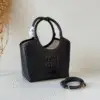 MIU MIU Ivy Leather Tote Bag
