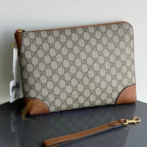 GUCCI GG Canvas Tote Bag | Shoulder Bag & Clutch | Luxury Designer Handbag